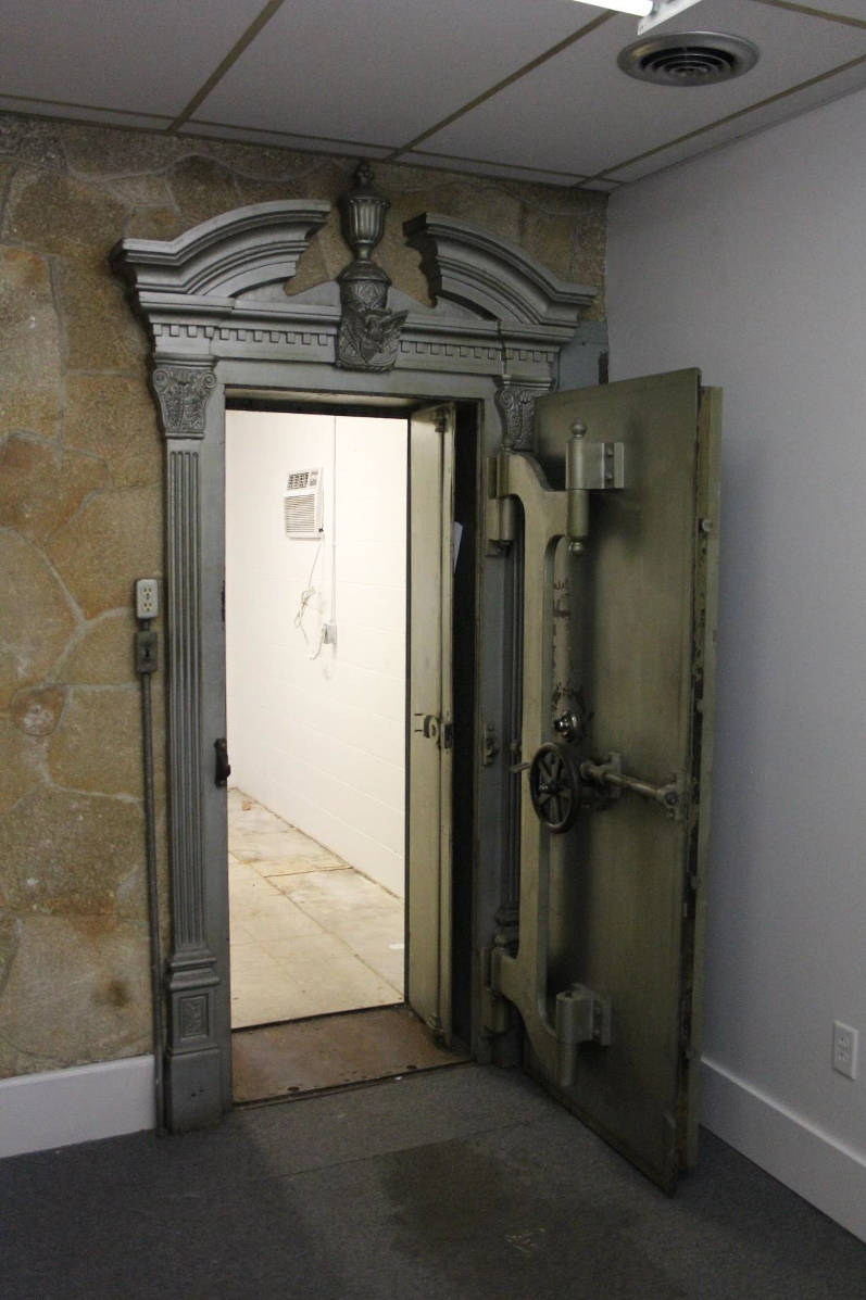 Figure 22 - Vault door - open view - (photograph by Randy Jaye – August 2018).
