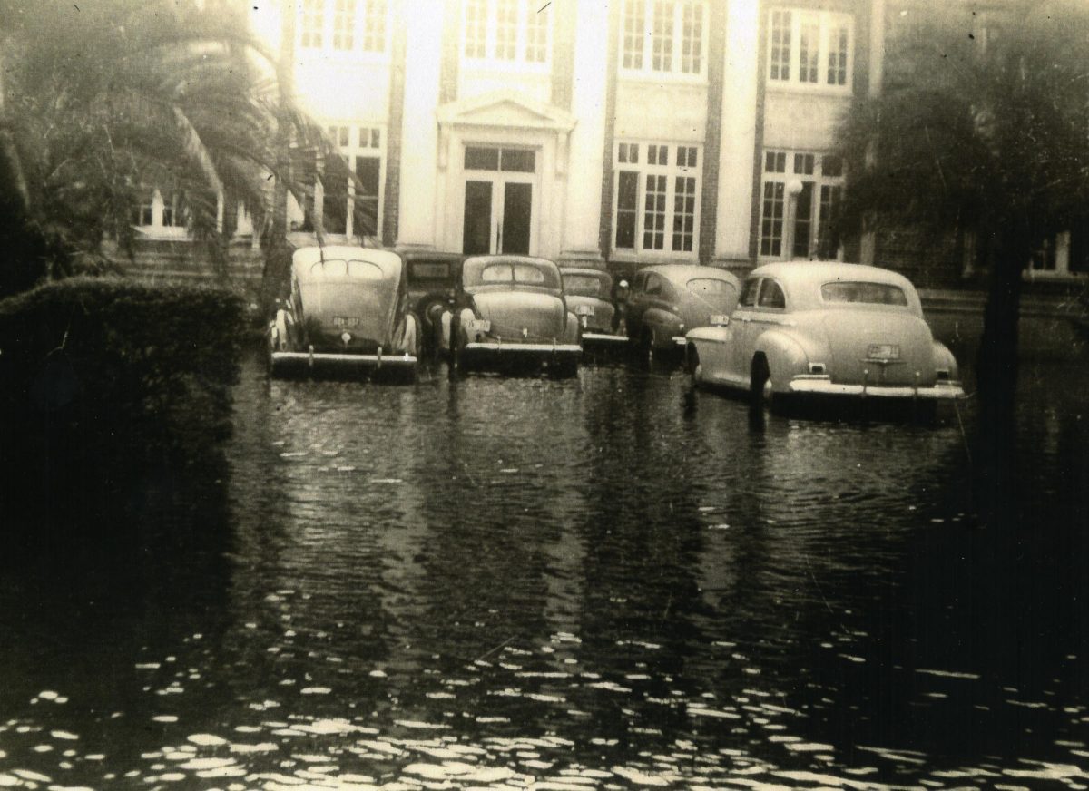 Flagler County Courthouse, 1941 Flood