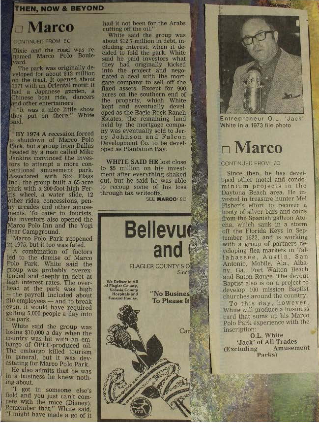 Park was planned as Disney Contender - article - 4-28-1993 (Parts 2 & 3)