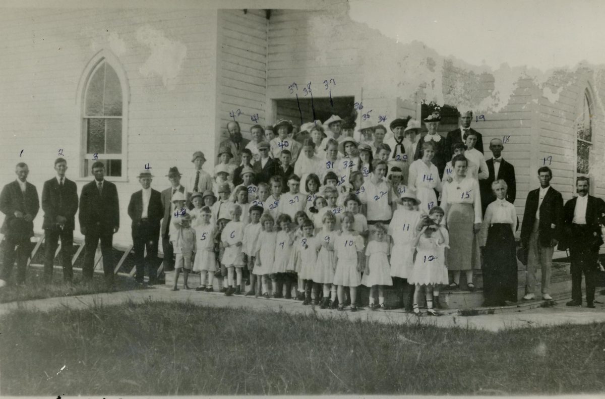 Methodist Church in Bunnell about 1916-1917