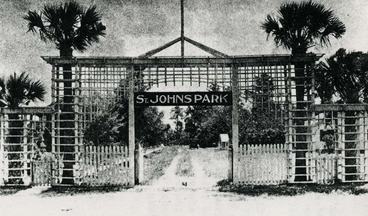 St Johns Park - Entry Sign