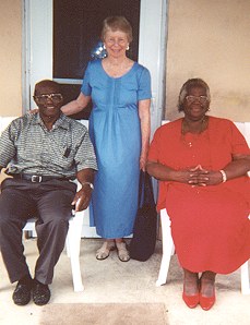 Rev & Ms Giddens with Judith Kent