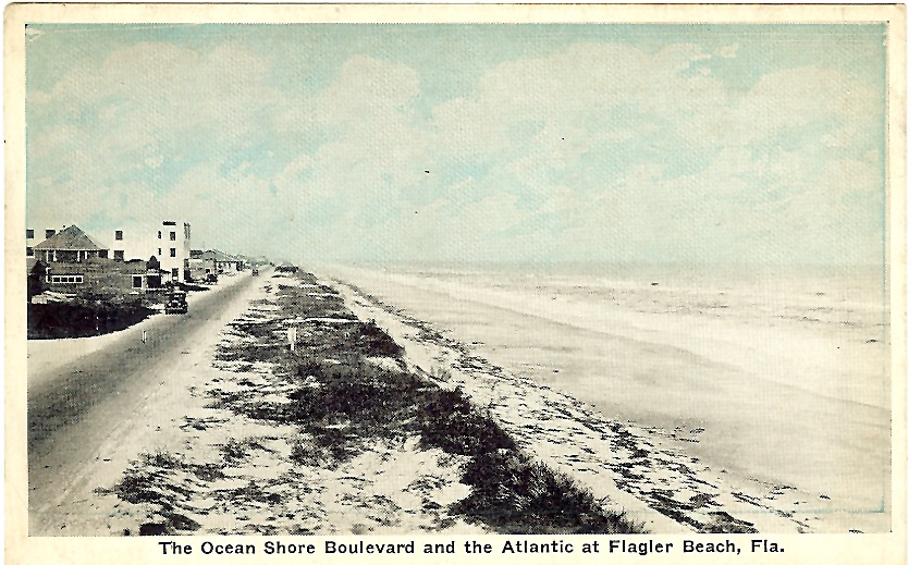 Ocean Shore Blvd and Atlantic at Flagler Beach