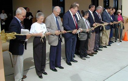 Library Ribbon Cutting Ceremony