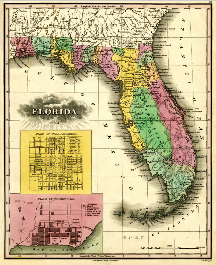 Florida-Territory-Map-of-1831