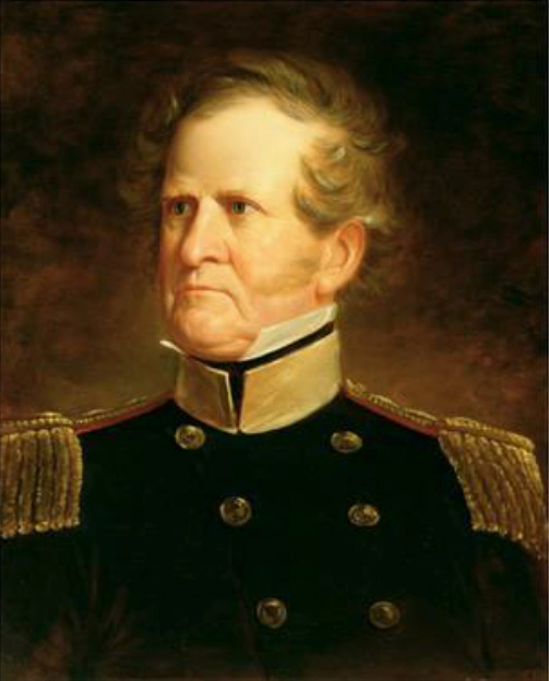 General Winfield Scott (1786-1866) - painting is circa 1835